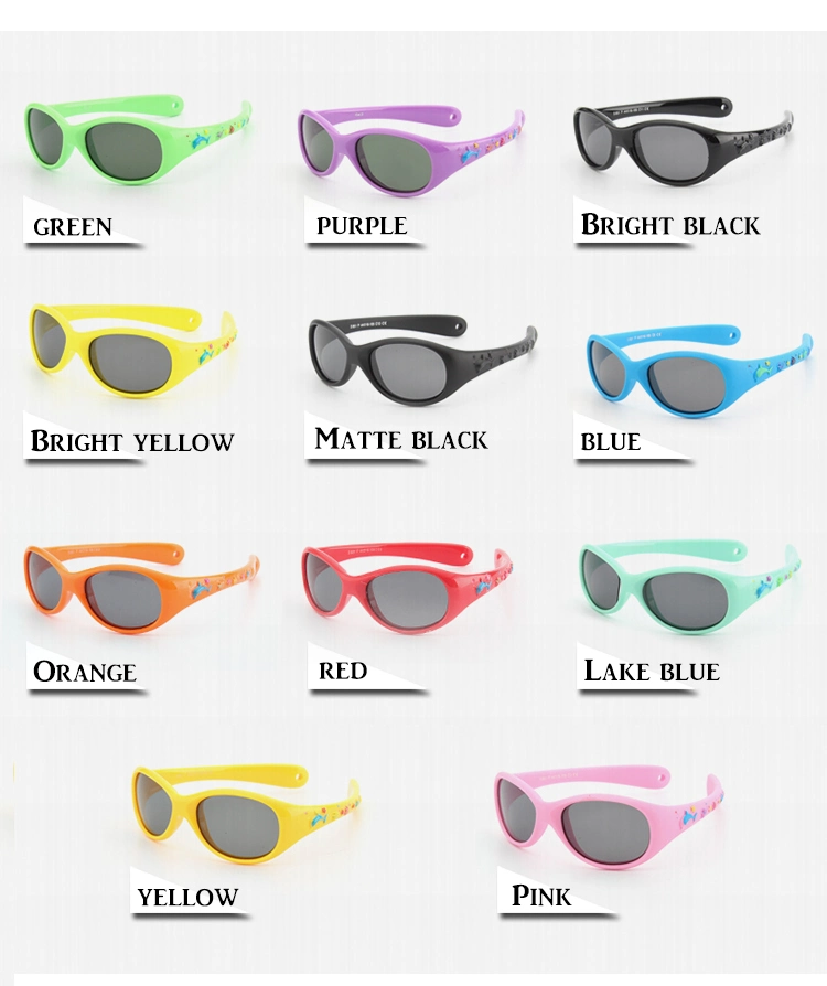 2020 Brand Design Flexible Polarized Lens Kid Sunglasses