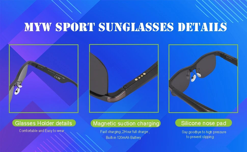 Myw Best Selling UV Proof Sweatproof Polarized Sunglasses for Adult Sport