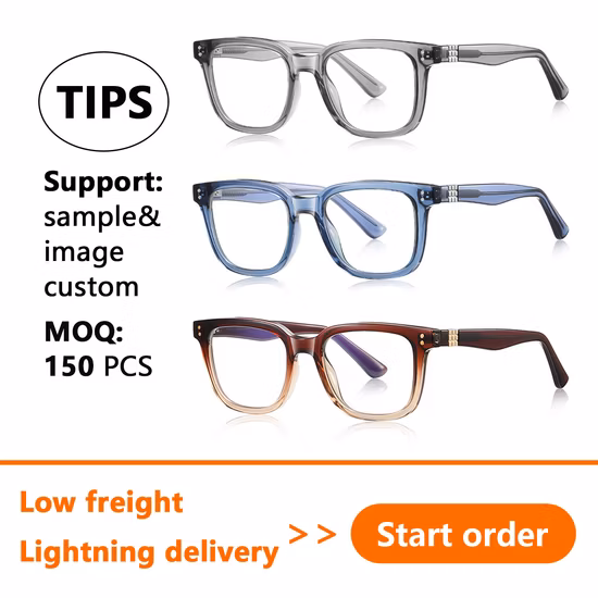 Anti Blue Light Blocking Rimless Readingglasses Women Men Square Presbyopic Glasses Diopters +1.0 1.5 2 2.5 3.0 3.5 4