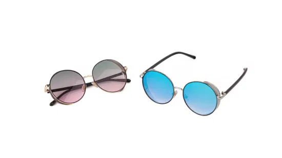 Aviator Style Double Nose Bridge Polarized Sunglasses for Adults